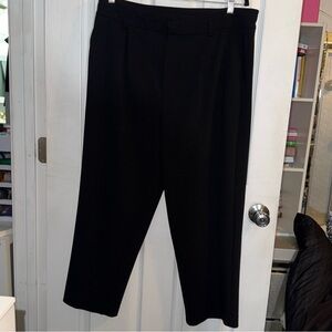 SHEIN Classic Black Cropped Pants